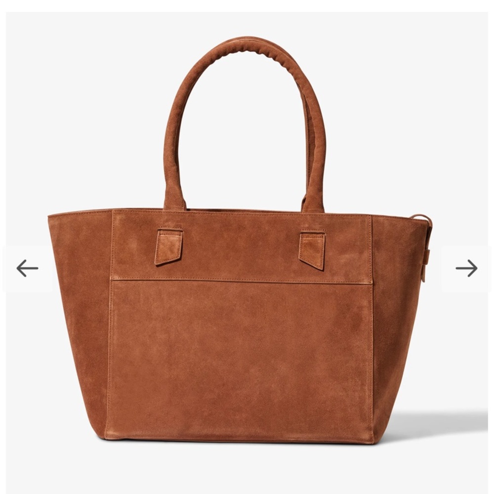 NWT Neely & Chloe Suede Tote